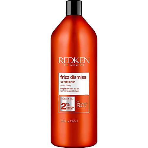 Redken Frizz Dismiss Conditioner Anti Frizz Sulfate Free for hair, 33.8 fl. Oz - Redken | Available at Plush Salon, Oakdale, PA