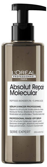 L'oreal Absolut Repair Molecular Repair Rinse Off Serum 8.45oz - L'Oreal | Available at Plush Salon, Oakdale PA