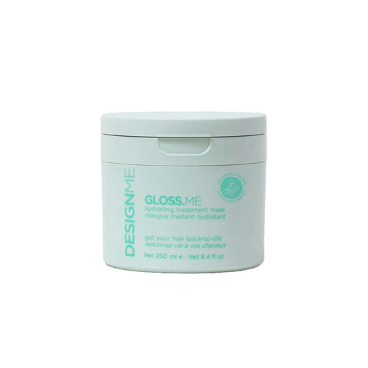 Design.Me Gloss.Me Hydrating Treatment Mask 8.4oz - The Warehouse Salon | Available at Plush Salon, Oakdale, PA