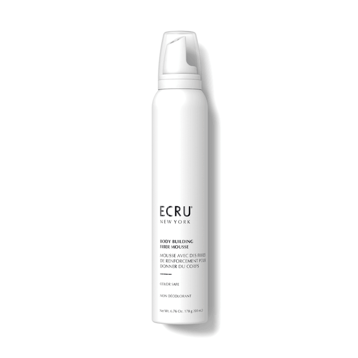 ECRU New York Body Building Fiber Mousse 6.76 oz - The Warehouse Salon | Available at Plush Salon, Oakdale, PA