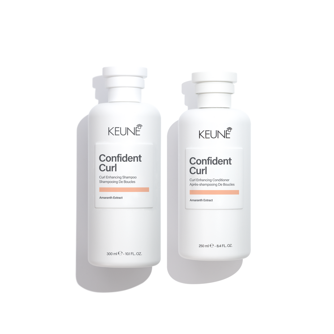 Keune Confident Curl Shampoo + Conditioner - Keune | Available at Plush Salon, Oakdale PA