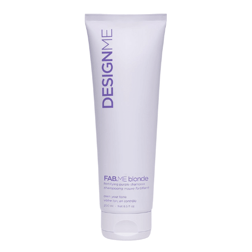 Design.ME Fab Me Blonde Purple Fortifying Shampoo 8.5oz - The Warehouse Salon | Available at Plush Salon, Oakdale, PA