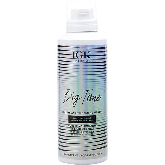 IGK Big Time Volume & Thickening Hair Mousse 6.2oz - The Warehouse Salon | Available at Plush Salon, Oakdale, PA