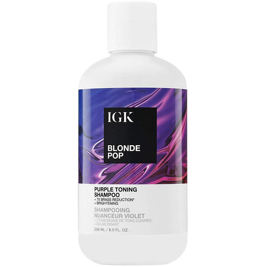 IGK Blonde POP Shampoo 8 oz - The Warehouse Salon | Available at Plush Salon, Oakdale, PA
