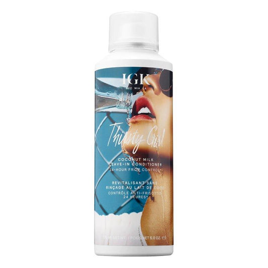 IGK Thirsty Girl Coconut Milk Leave-In Conditioner 5oz - The Warehouse Salon | Available at Plush Salon, Oakdale, PA