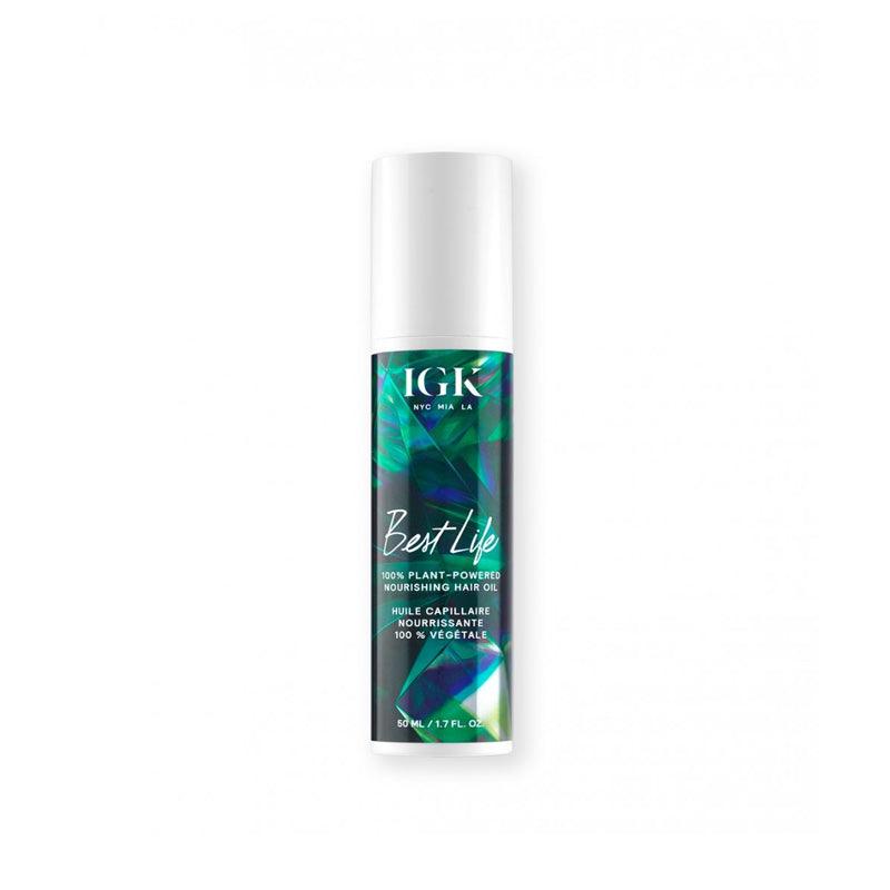 IGK Best Life 100% Plant-Powered Nourishing Hair Oil 1.4oz - The Warehouse Salon | Available at Plush Salon, Oakdale, PA