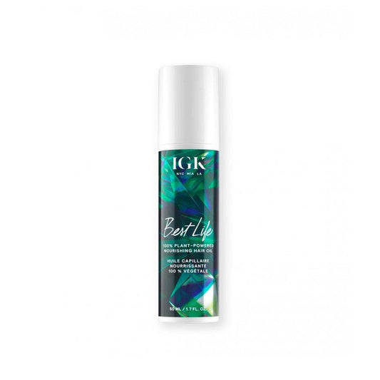 IGK Best Life 100% Plant-Powered Nourishing Hair Oil 1.4oz - The Warehouse Salon | Available at Plush Salon, Oakdale, PA