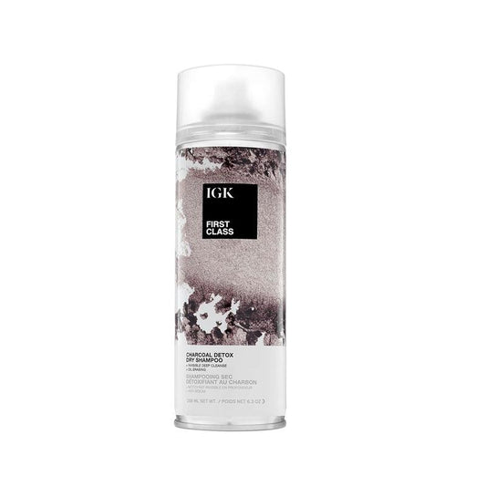IGK FIRST CLASS Charcoal Detox Dry Shampoo 6.3oz - The Warehouse Salon | Available at Plush Salon, Oakdale, PA