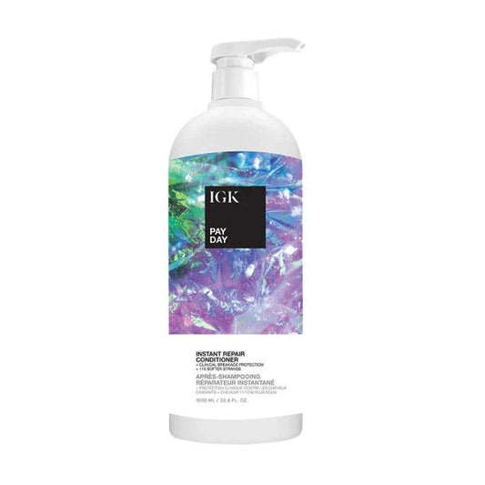 IGK PAY DAY Instant Repair Conditioner 33.8oz - The Warehouse Salon | Available at Plush Salon, Oakdale, PA
