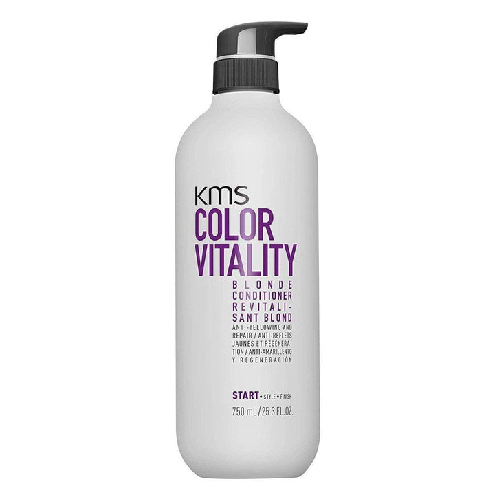 KMS ColorVitality Blonde Conditioner 25.3 oz - The Warehouse Salon | Available at Plush Salon, Oakdale, PA