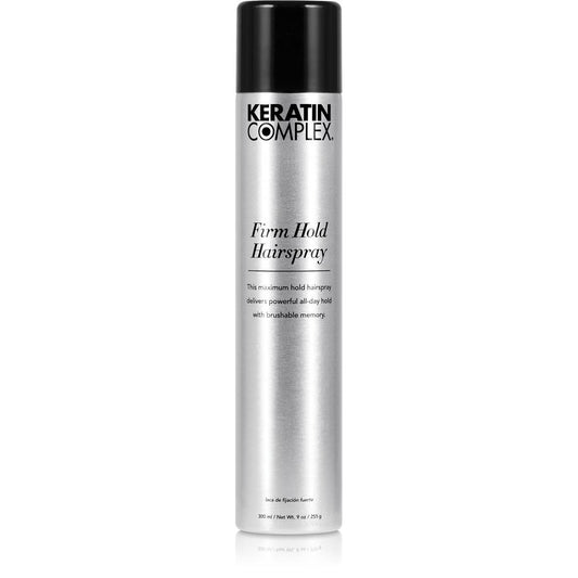 Keratin Complex Firm Hold Hairspray 9oz - The Warehouse Salon | Available at Plush Salon, Oakdale, PA