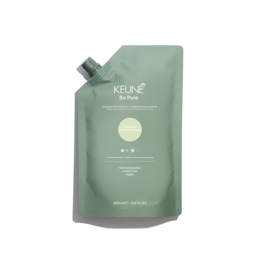 Keune So Pure Clarify Shampoo Refill - Keune | Available at Plush Salon, Oakdale PA