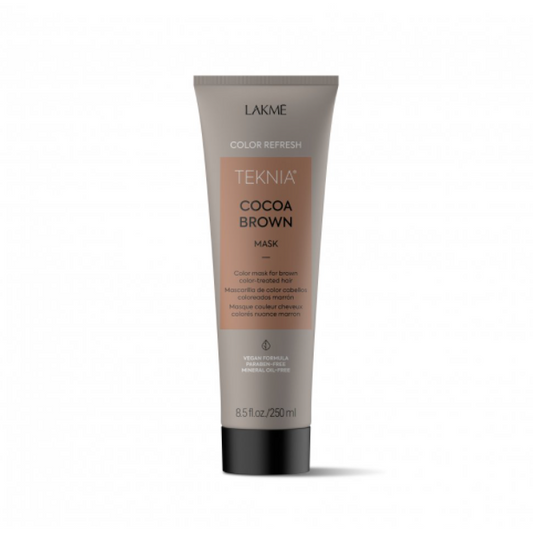 Lakme Teknia Cocoa Brown Refresh Treatment 8.4oz - The Warehouse Salon | Available at Plush Salon, Oakdale, PA
