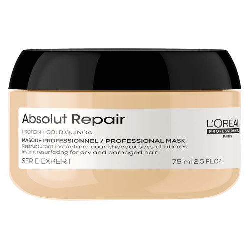 L'oreal Absolut Repair Golden Mask for Damaged Hair - L'Oreal | Available at Plush Salon, Oakdale PA