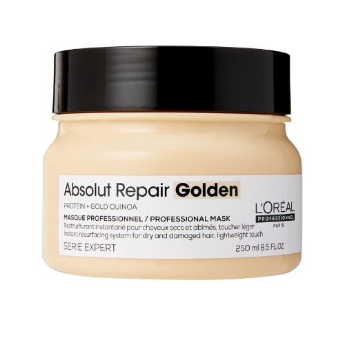 L'oreal Absolut Repair Golden Mask for Damaged Hair - L’Oreal | Available at Plush Salon, Oakdale, PA
