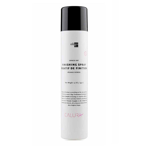 OLIGO CALURA Express Dry Finishing Spray 14 oz - The Warehouse Salon | Available at Plush Salon, Oakdale, PA