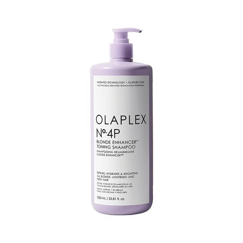Olaplex No. 4P Blonde Enhancer Toning Shampoo 33.8oz - The Warehouse Salon | Available at Plush Salon, Oakdale, PA