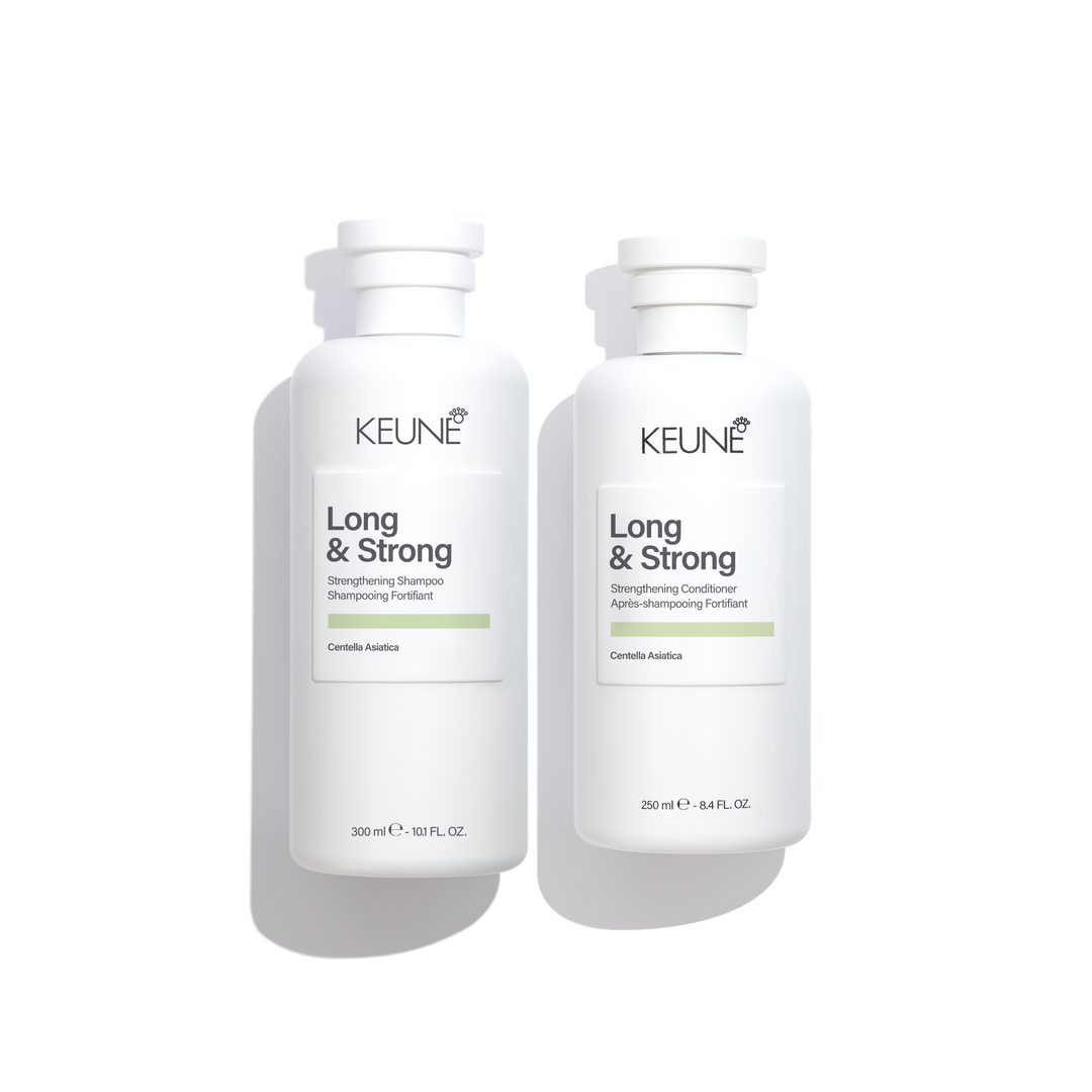 Keune Long & Strong Shampoo + Conditioner - Keune | Available at Plush Salon, Oakdale PA