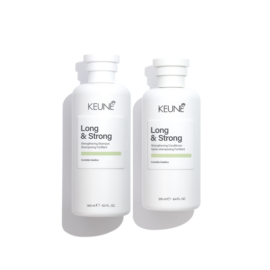 Keune Long & Strong Shampoo + Conditioner - Keune | Available at Plush Salon, Oakdale PA