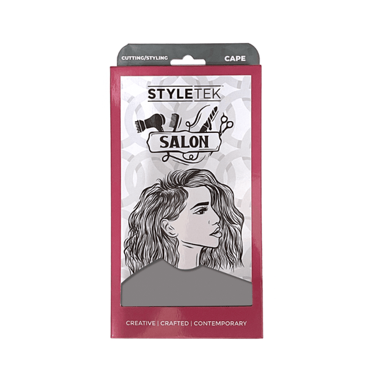 Styletek Solid Gray Cape 45x6 - The Warehouse Salon | Available at Plush Salon, Oakdale, PA