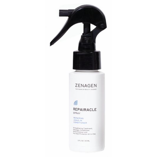 Zenagen Repairacle Leave-In-Conditioner Spray 8oz - The Warehouse Salon | Available at Plush Salon, Oakdale, PA