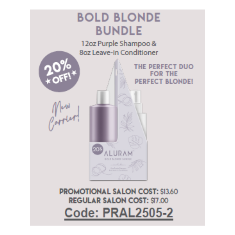 Aluram Blonde Bundle Promotion