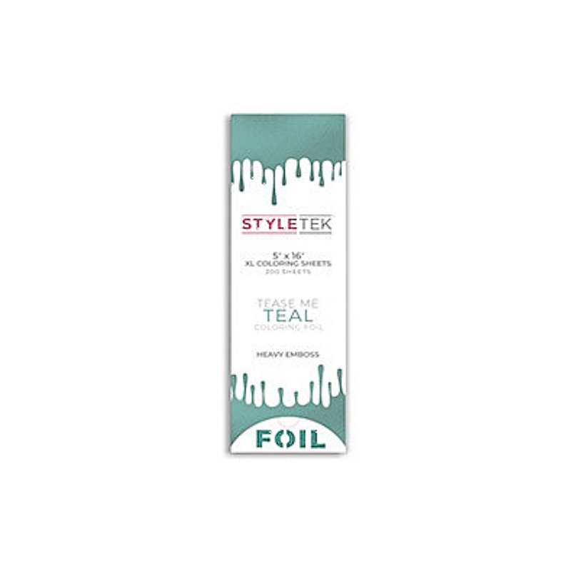Styletek Tease Me Teal Balayage XL Sheets 200ct 5x16 - The Warehouse Salon | Available at Plush Salon, Oakdale, PA