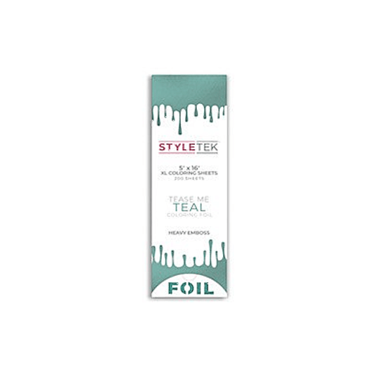 Styletek Tease Me Teal Balayage XL Sheets 200ct 5x16 - The Warehouse Salon | Available at Plush Salon, Oakdale, PA