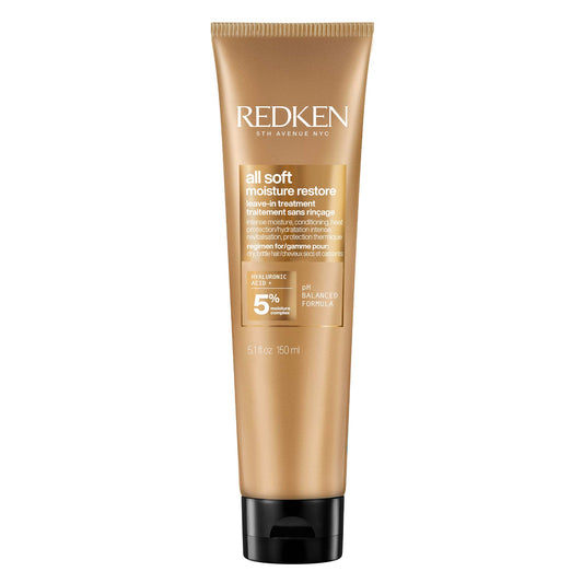 Redken All Soft Moisture Restore Leave-In Treatment 5.1 oz - Redken | Available at Plush Salon, Oakdale, PA